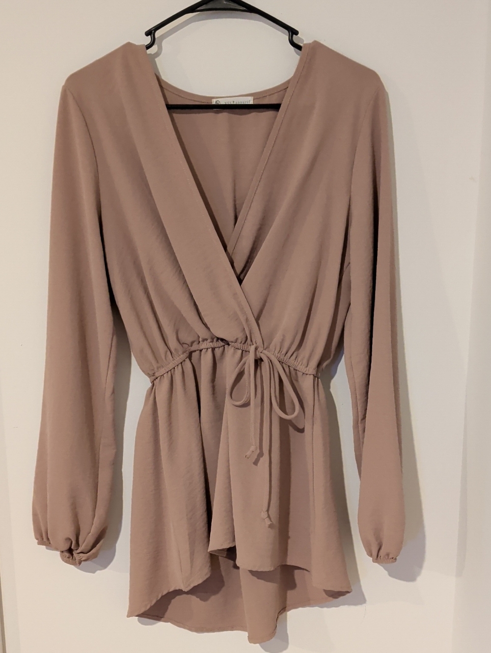 Long Sleeve Wrap Tunic